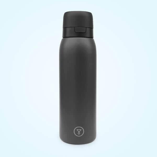 Botella reutilizable filtrante