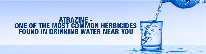 How to remove atrazine from tap water